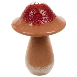 Pilze schwefelorange - Anderes Glas Amadeus 9x9 cm