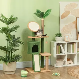 PawHut Kratzbaum 139 cm grün