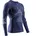 Langarm-baselayer Marine/Optical White S
