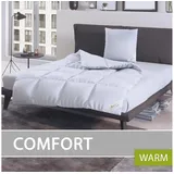 BETTWARENSHOP Daunendecke Comfort warm, Füllung: 60% Daunen, 40% Federn