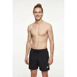 Reebok Badeshorts Ace Schwarz L