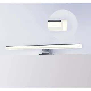 DILUMEN Spiegellampe Badezimmer,Super Helle Spiegelleuchte Bad 10w 1100lm 40cm,Elegante Badleuchte,Spiegelschrank Beleuchtung 230v IP44 Spiegel Lampe Bad,Naturweiß 4000K CRI>90 Bathroom Mirror Light