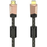 Hama HDMI Anschlusskabel HDMI-A Stecker HDMI-A Stecker 1,50 m Braun 00205025