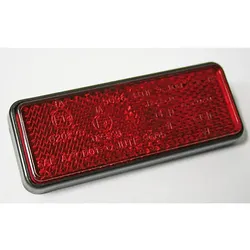 SHIN YO Reflector met bout met schroefdraad M5, rood