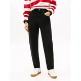 Tommy Hilfiger Mom Fit Jeans aus Baumwoll-Mix, Black, 29/32