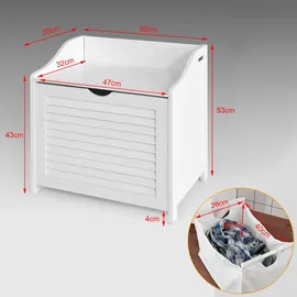 SoBuy FSR40-W Schuhregale offen