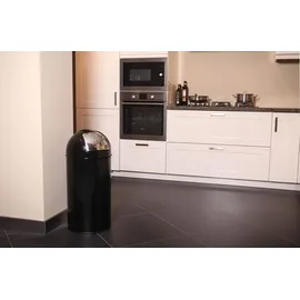 VepaBins Pushcan 40l schwarz