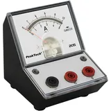 Peaktech 205-10 Strommessgerät/Amperemeter Analog/Messgerät mit Spiegelskala 0 - 5A/ 10A AC