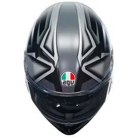 AGV K3 Compound Integralhelm - Matt Schwarz/Grau / L