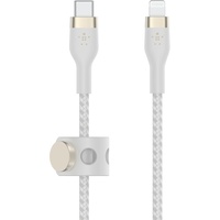 Belkin BoostCharge Pro Flex USB-C/Lightning Kabel 3.0m weiß (CAA011bt3MWH)