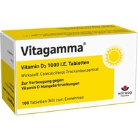 Wörwag Pharma Vitagamma Vitamin D3 1000 I.E. Tabletten 100 St.
