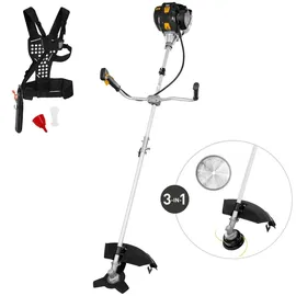 TEXAS BC358D Benzin Motorsense 4-Takt | 35,8 cm3 | 42 cm Arbeitsbreite | 5,5 kg | gelb/rot/schwarz/silber