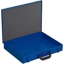 Allit Metall-Kleinteilekoffer EuroPlus Pro M 44H-1 unbestückt blau 44 x 7 x 37 cm