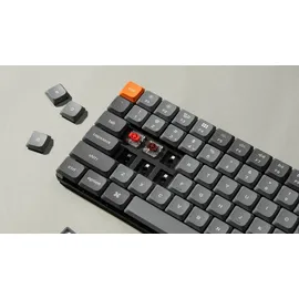 Keychron K3 Max QMK/VIA Mechanische Tastatur, grau,