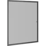 vidaXL Insektenschutz Für Fenster 120 x 140 cm Anthrazit