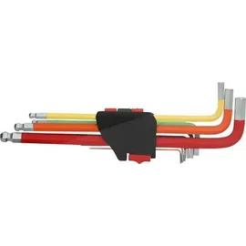 KS Tools Kugelkopf-Innensechskant-Winkelstiftschlüssel-Satz, extra lang, 9-tlg