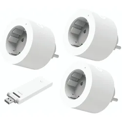AQARA Starterset Smarte Steckdose, 1x Basis, 3x Steckdose