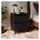 vidaXL Nachtschrank Rad 40 x 35 x 50 cm Schwarz