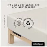 schlafgut Soft Contact 120 x 200 - 130 x 200 cm sand light