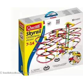 Quercetti 360-tlg. Kugelbahn-Set Skyrail Ottovolante Elevator