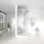Home Deluxe White Pearl Runddusche 100 x 100 cm 1029