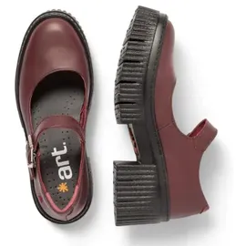 Art 1373 York Plateau für Damen. Burgunderrot, 40 EU