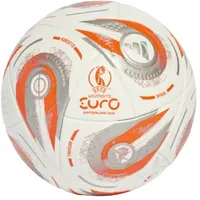 adidas Uefa Women's Euro25 Pro Fußball - weiß/orange/silber