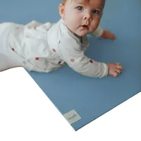 SanoSoft Krabbelmatte Hellblau | Gr.: 80 x 160 cm
