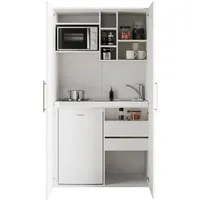 Respekta Küchenzeile Peter 104 cm weiß