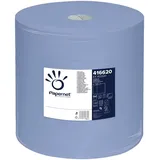 PAPERNET Putztuchrolle 3-lagig blau 360 m, 37,3x36 cm, 1000 Blatt