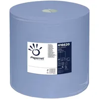 PAPERNET Putztuchrolle 3-lagig blau 360 m, 37,3x36 cm, 1000 Blatt