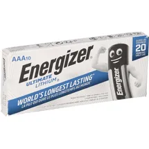 Energizer 10x Energizer Ultimate Batterie Lithium LR03 1.5V AAA