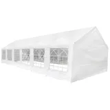 vidaXL Partyzelt 12 x 6 m Weiß