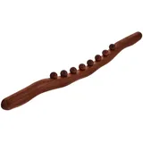 KOMBIUDA Gua Sha Massagegerät mit 8 Perlen zur Muskelentspannung Massagestab Tragbar für Rücken und Ganzkörper für Zuhause und Reisen