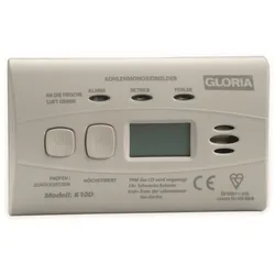 GLORIA Kohlenmonoxid-Melder K10D, mit Display