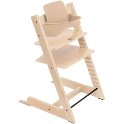 Stokke® TRIPP TRAPP® Bundle Treppenhochstuhl inkl. Babyset, natur