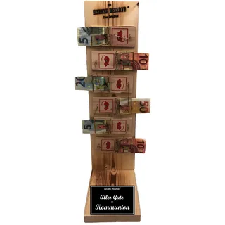 Genial-Anders Kommunion Geschenke für Mädchen - Kommunion Geschenke für Jungen - Eiserne Reserve Mausefalle Premium - Verpackung für Geldgeschenk Kommunion -s- Alles G.zur Kommunion