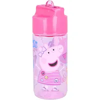 Stor Peppa Pig 430 ml Tritan Mehrweg-Wasserflasche für Kinder