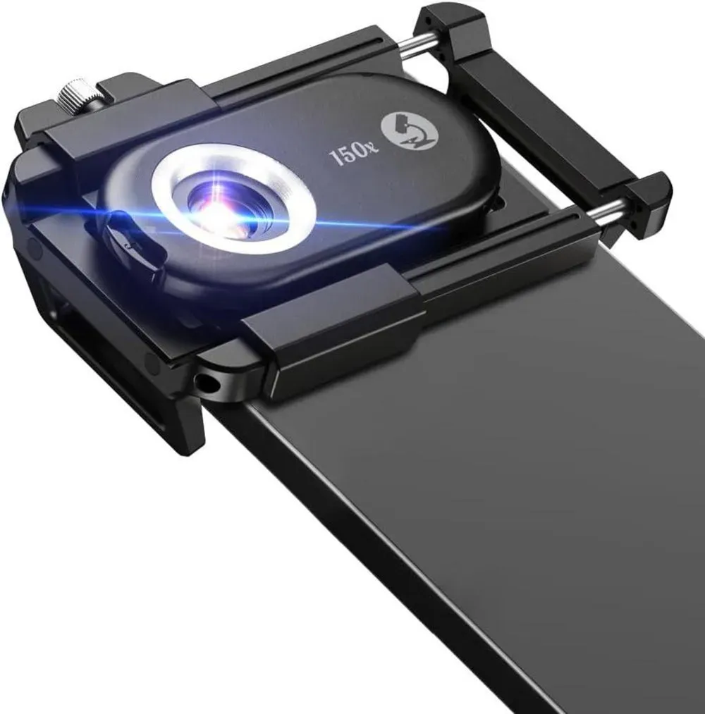 APEXEL 150X Mini-mikroskop für Smartphone-Kamera LED Compact