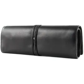 Windrose Nappa Jewellery Roll M Black