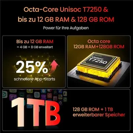 lagenio Panther 2 4 GB RAM 128 GB Black