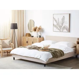 Beliani Fitou 180 x 200 cm Beige
