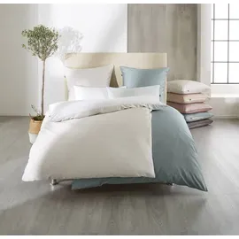 KLEINE WOLKE Linda Unifarben Beige 135 x 200 cm + 80 x 80 cm