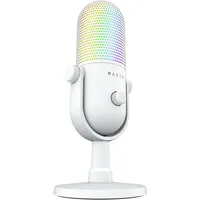 Razer Seiren V3 Chroma Weiß - RGB USB Mikrofon mit Tap-to-Mute-Funktion