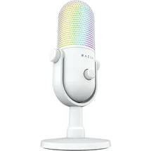 Razer Seiren V3 Chroma Weiß - RGB USB Mikrofon mit Tap-to-Mute-Funktion