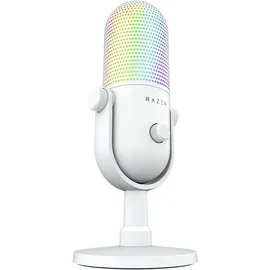 Razer Seiren V3 Chroma Weiß - RGB USB Mikrofon mit Tap-to-Mute-Funktion