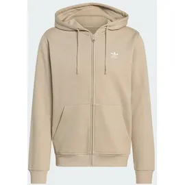 adidas Trefoil Essentials Kapuzenjacke - stone khaki, - XL