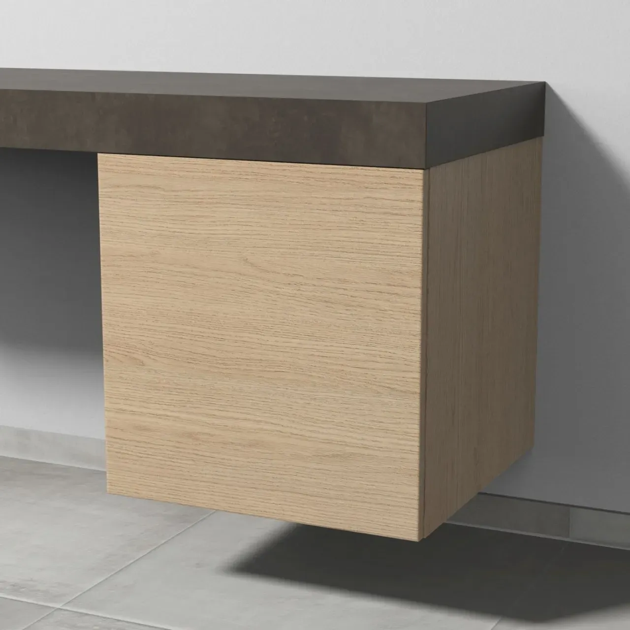Sanipa Anbau-/Solitärschrank variabel P139348R