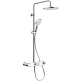 Duravit Duschsystem Shelf 1050 Aufputzmontage Weiß TH4382008005