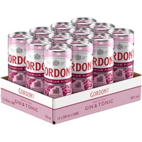 GORDON'S Erfrischendes Mixgetränk Trinkfertige Mehrverpackung